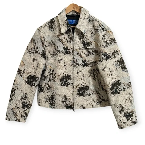 Zara Men’s Textured Jacquard Jacket - Picture 4 of 12